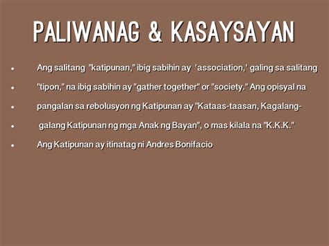 kasalukuyan meaning|kasaysayan kahulugan.